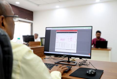 Technical Department, 7th Floor-Technical department conducting review of layout approval plans, commencement certificates, building approval plans, and other pertinent documents of registration application of projects